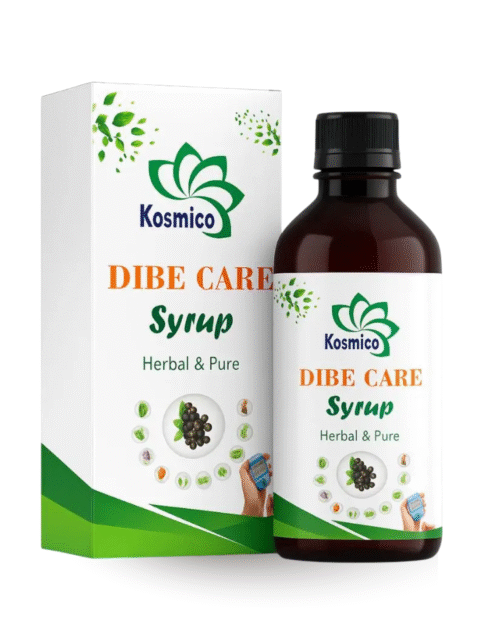 Kosmico Dibe Care Syrup – Herbal & Pure Blood Sugar Balance Formula